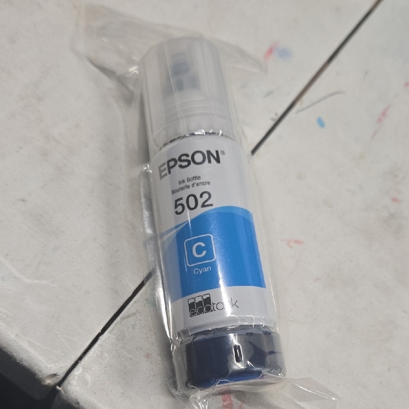 Epson 502 Ink Bottle in Blue - Picture 1 of 3